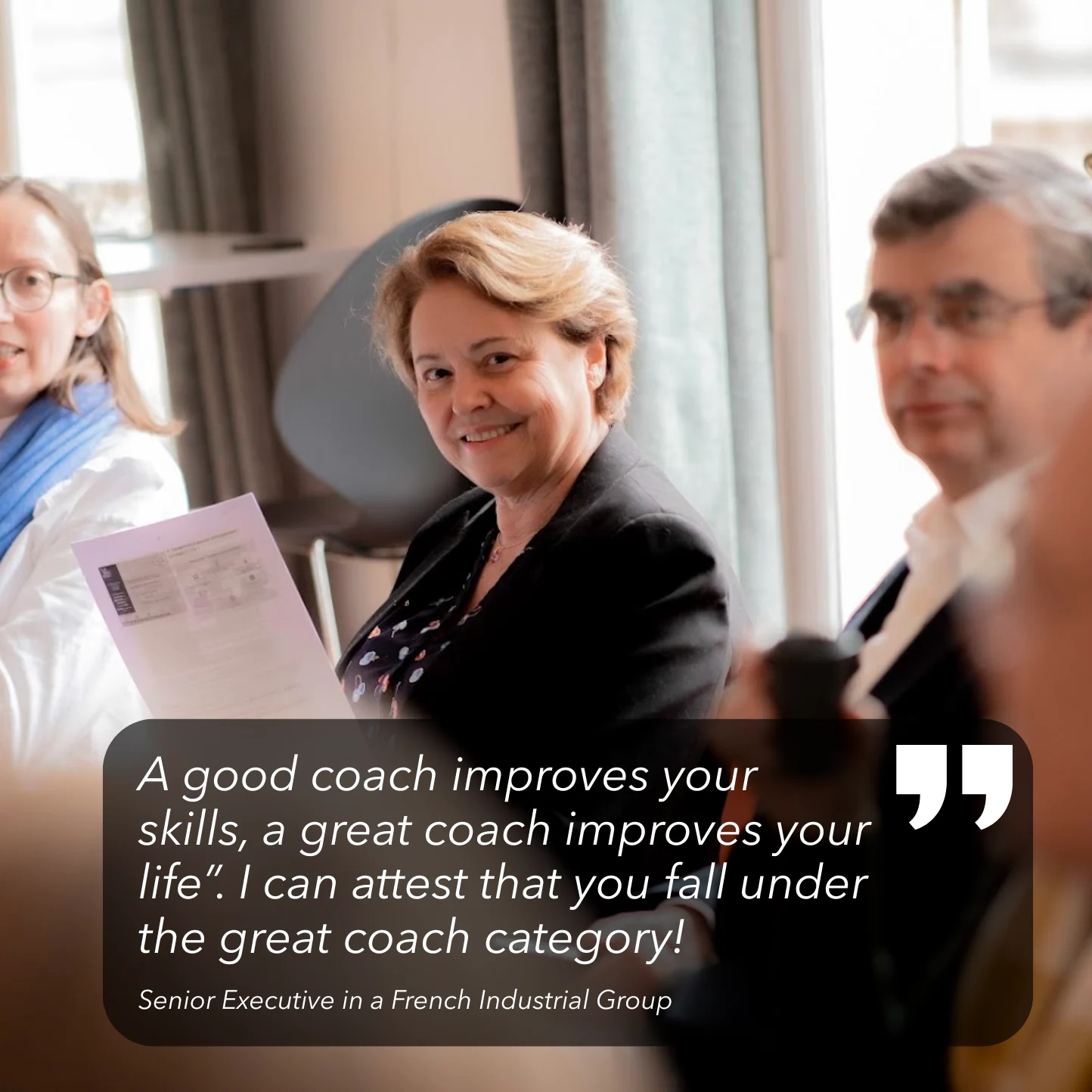 Leadership coaching d'équipe Turningpoint international coaching and leadership development consultancy Marguerite Chevreul senior executive coach